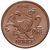  Монета 2 эре 1972 «Шотландская куропатка» Норвегия, фото 1 