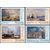  4 почтовые марки «300 лет Российскому флоту. Флот в произведениях живописи» 1995, фото 1 