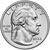  Монета 25 центов 2022 «Анна Мэй Вонг» (Выдающиеся женщины США) P, фото 2 