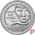  Монета 25 центов 2022 «Анна Мэй Вонг» (Выдающиеся женщины США) P, фото 1 
