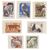  7 почтовых марок «100 лет Московскому зоопарку» СССР 1964 (без перфорации), фото 1 