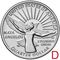  25 центов 2022 «Майя Энджелоу» (Выдающиеся женщины США) D, фото 1 